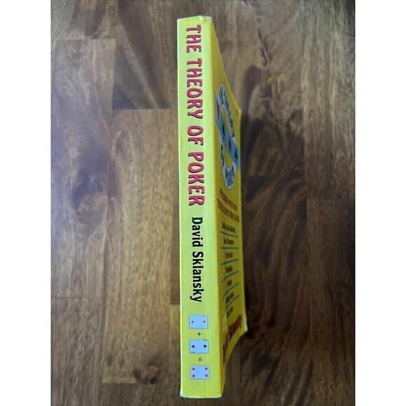 The Theory Of Poker David Sklansky - Picture 3 of 5